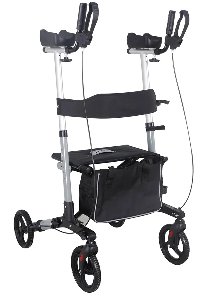 Factory Direct Sale High Quality Aluminum Walker Medical Equipment with Seat for The Disabled