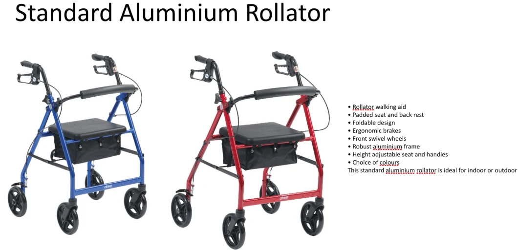 Forearm Mobility Aids Walking Adult Walker Medical Lightweight Rollator