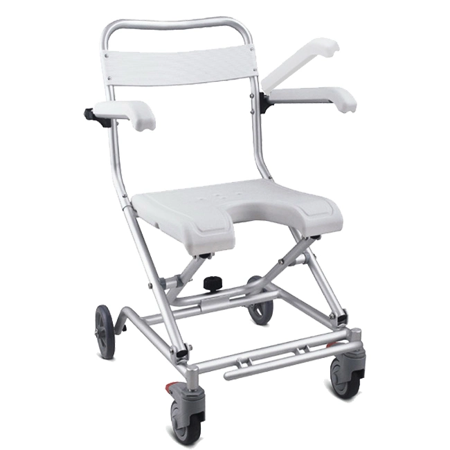 Foldable Aluminum Frame Shower Chair Bath Bench for Diable