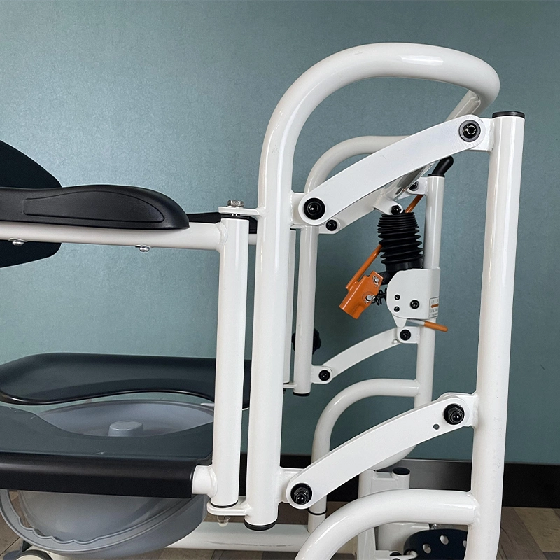 New Design Cheap Price Patient Lift Chair for Disabled Office Patient Transfer Lift Chair with Commode Shower Chairs Gas Lift Cylinder Wheel Chair Commode Chair