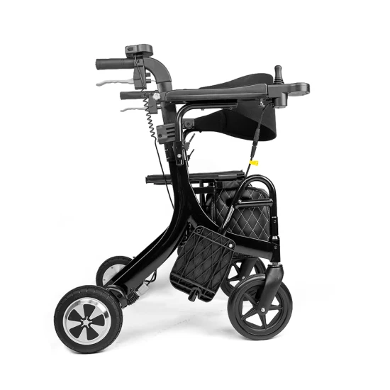 노인을 위한 경량 접이식 전동 휠체어 보행기